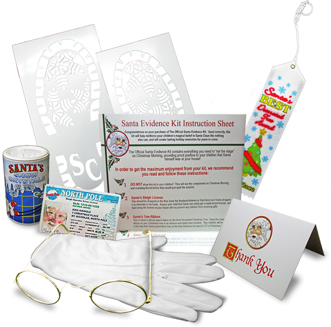 Santa Was Here, Santa's Drivers Licences, Santa's Boot - Brochure (667x659), Png Download