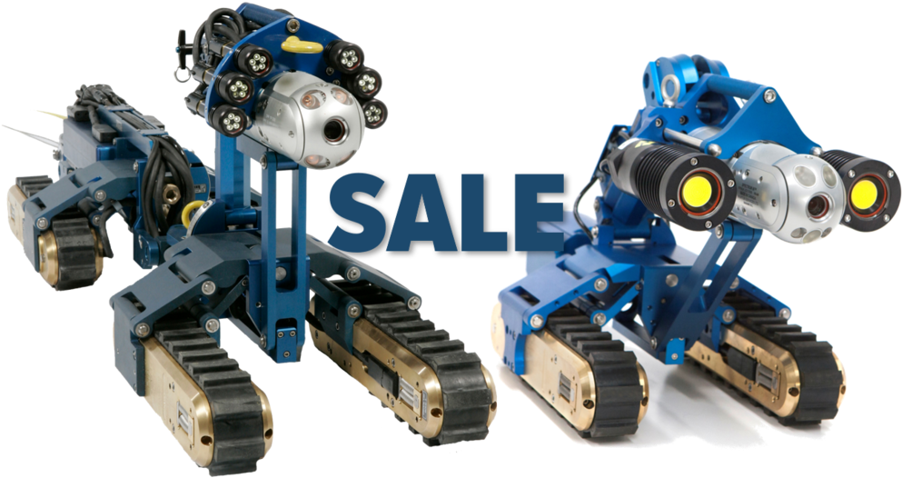 Versatrax 300™ And Versatrax 150™ Mark Ii (right) - Military Robot (1000x572), Png Download