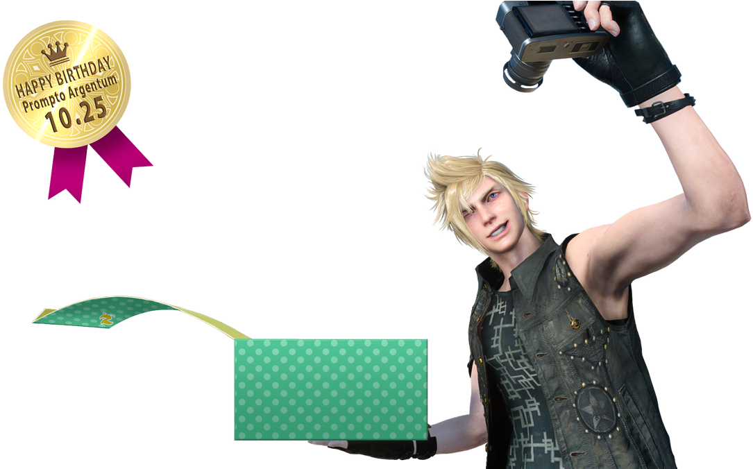 Final Fantasy Xv On Twitter - Final Fantasy Xv Happy Birthday (1200x675), Png Download