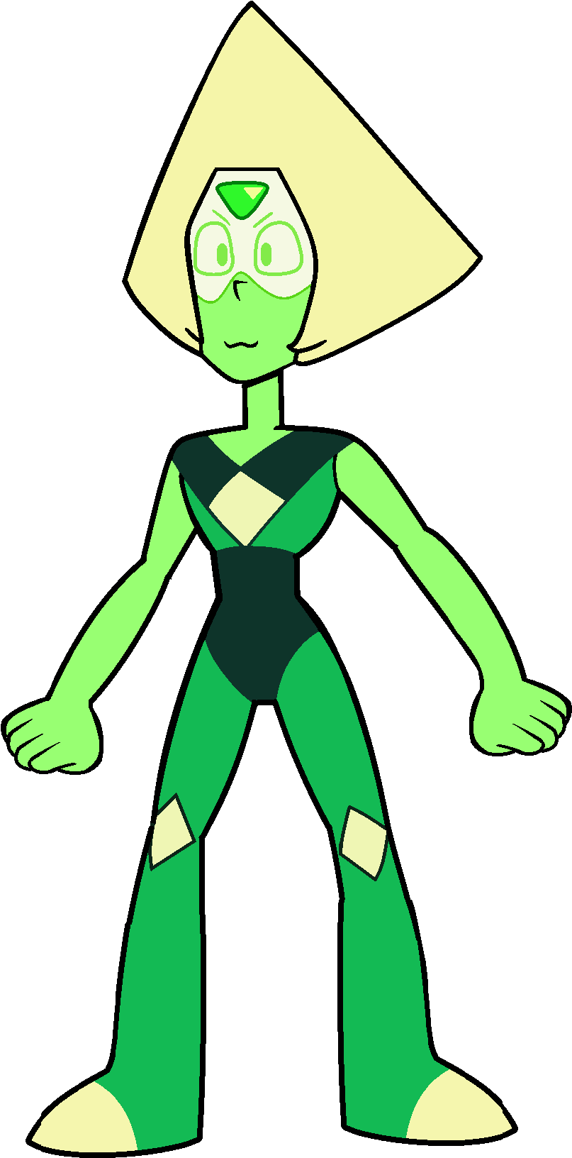 Hkuj - Steven Universe Peridot Current (959x1709), Png Download