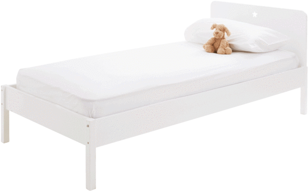 Star Bright Single Bed - Bed Frame (654x654), Png Download