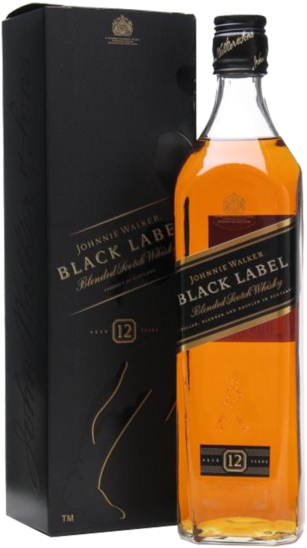 Johnnie Walker Black Label 12 Yo - Black Label 1l Price Philippines (560x560), Png Download