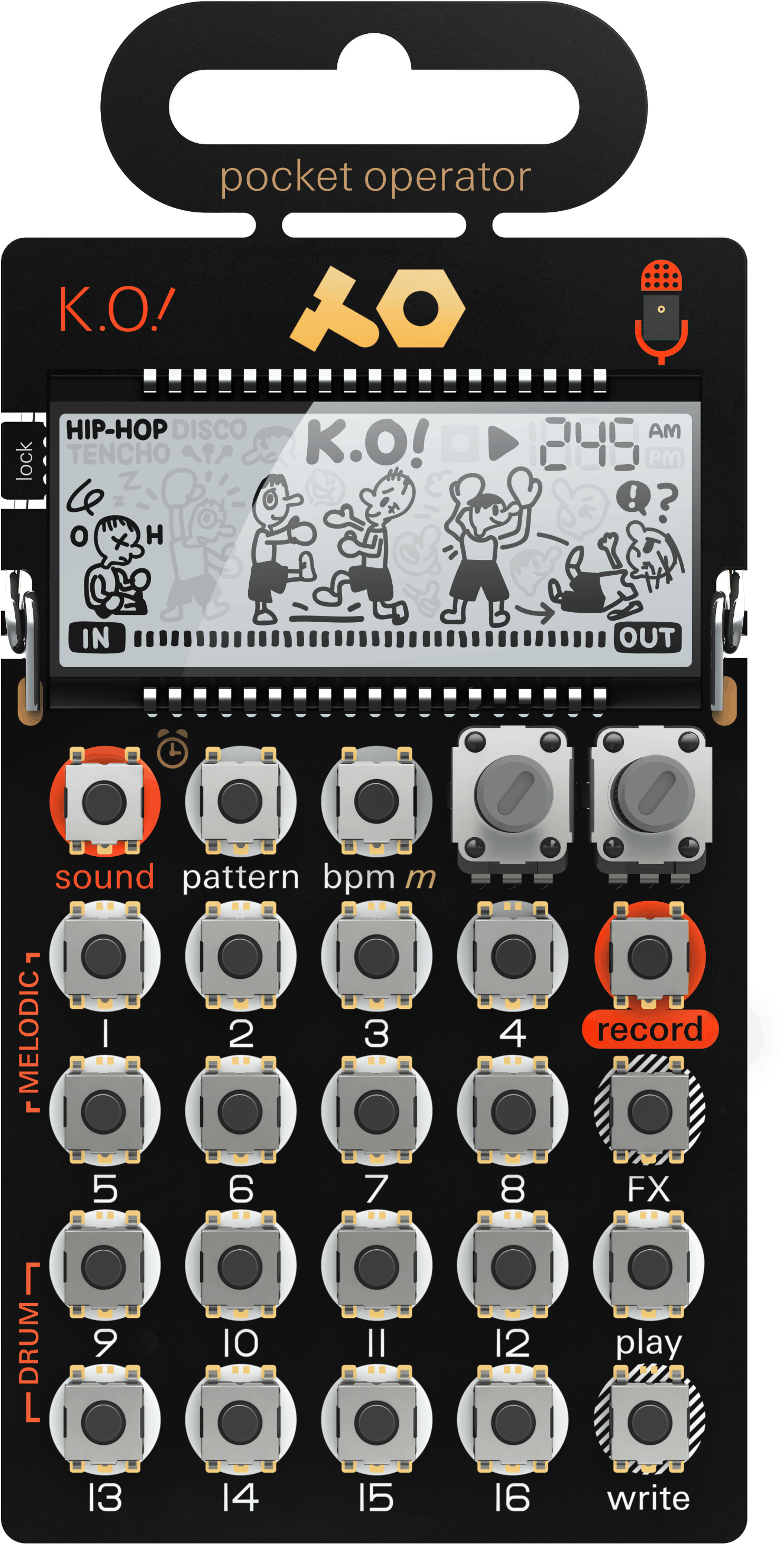 Teenage Engineering Po-33 K - Teenage Engineering Po 32 (1570x3000), Png Download
