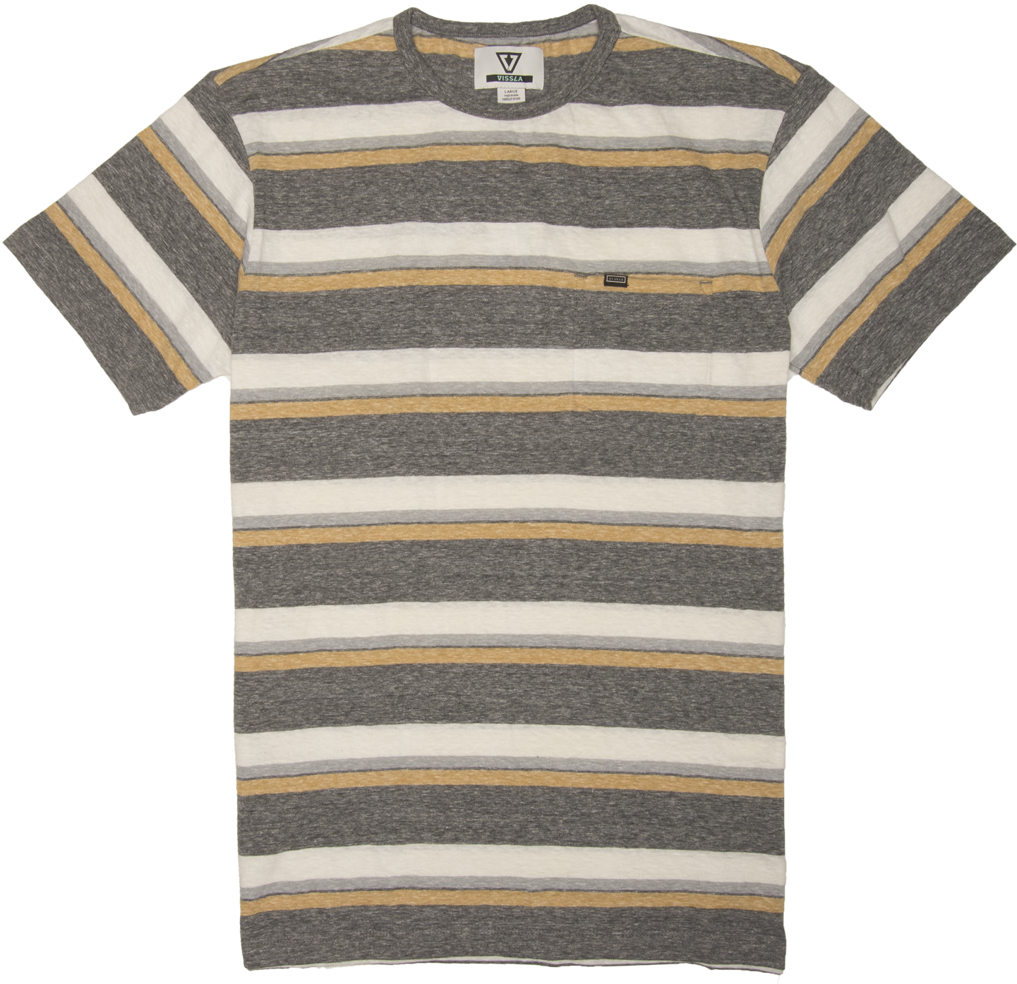 Yellow Orange Striped Shirt (1440x1440), Png Download