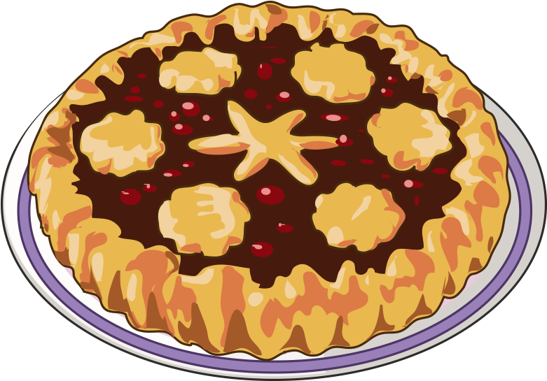 Berry Pie Png (1076x800), Png Download