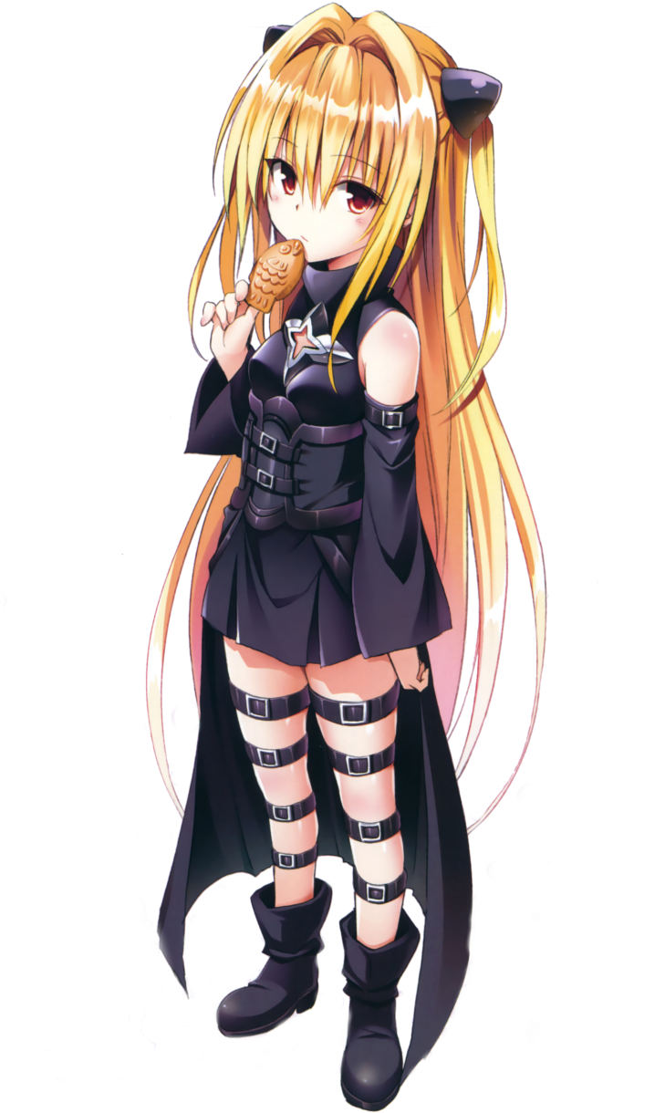 Goldendark - Anime Yami No Konjiki (731x1228), Png Download