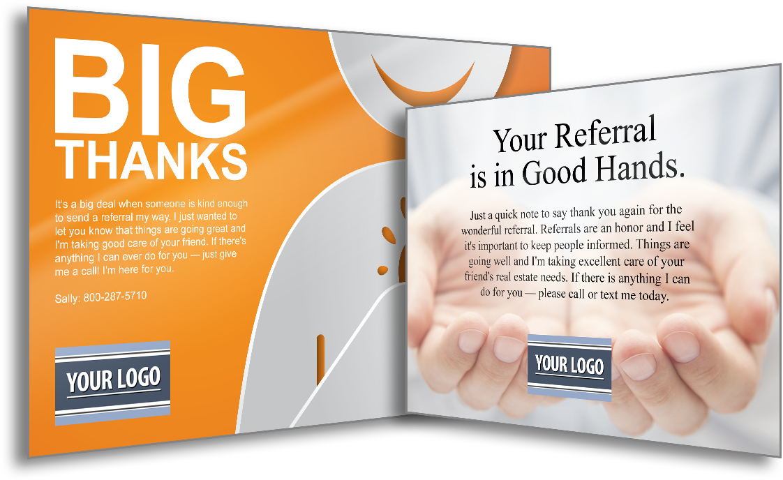 Customer Appreciation Postcards - Call To Action Real Estate Postcard (1250x975), Png Download
