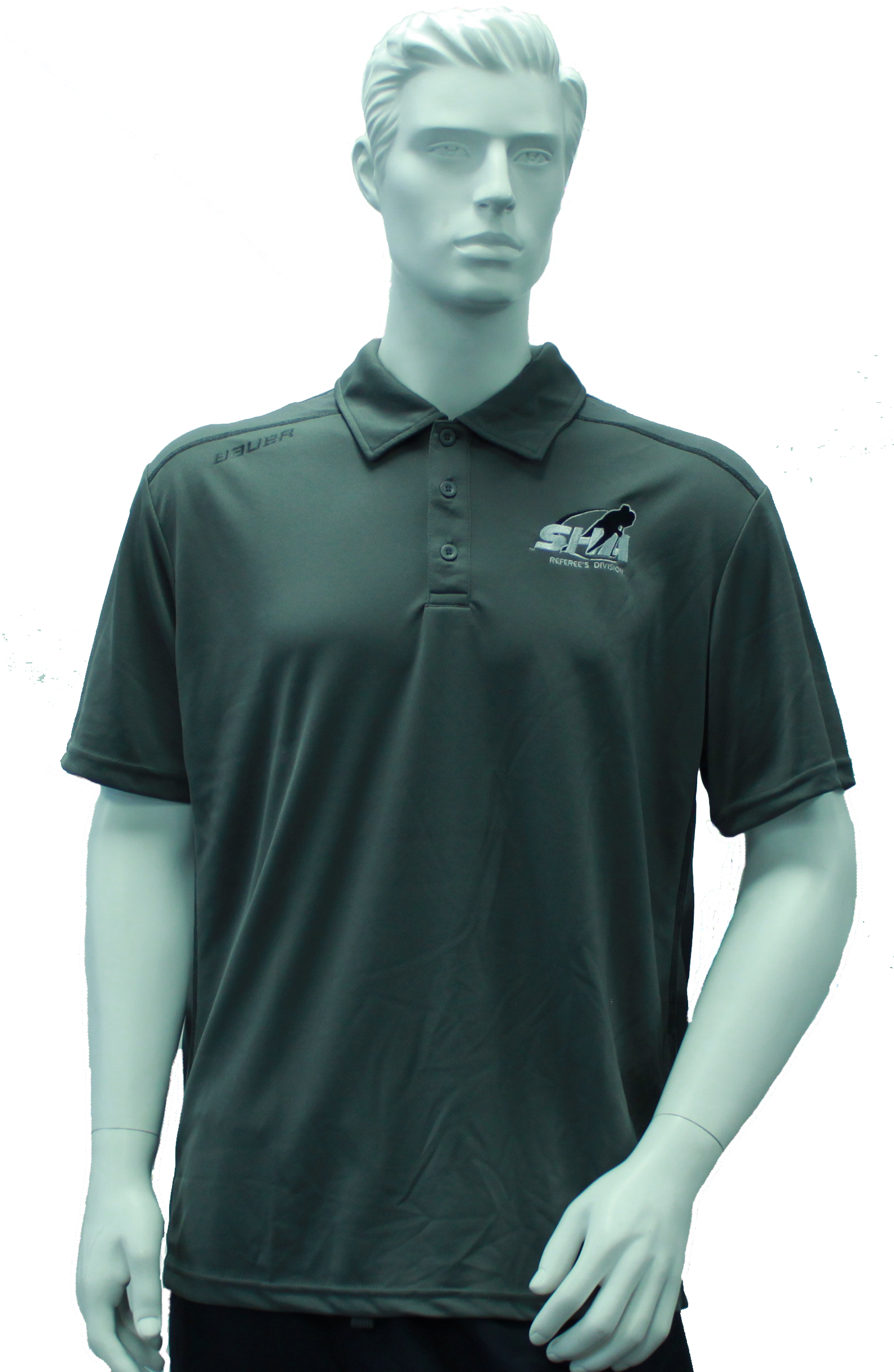 Bauer Polo - Grey - Man (1584x2472), Png Download