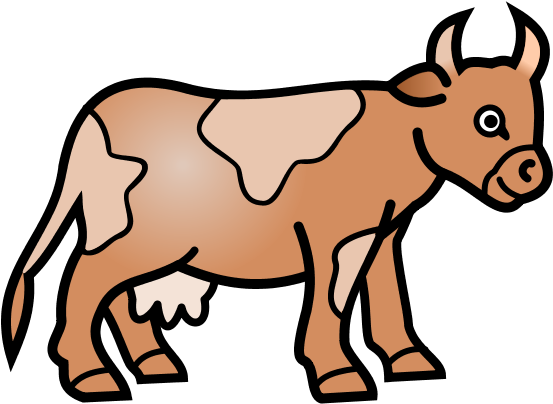 Ko - Farm Animals Images For Coloring (600x600), Png Download