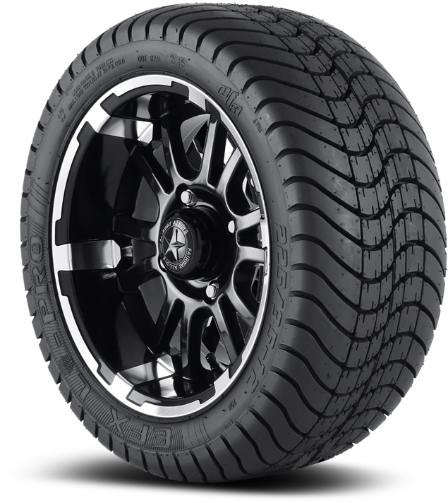 Efx Lo Pro Golf Cart Tire Low Profile - Low Profile Sand Tires (800x767), Png Download