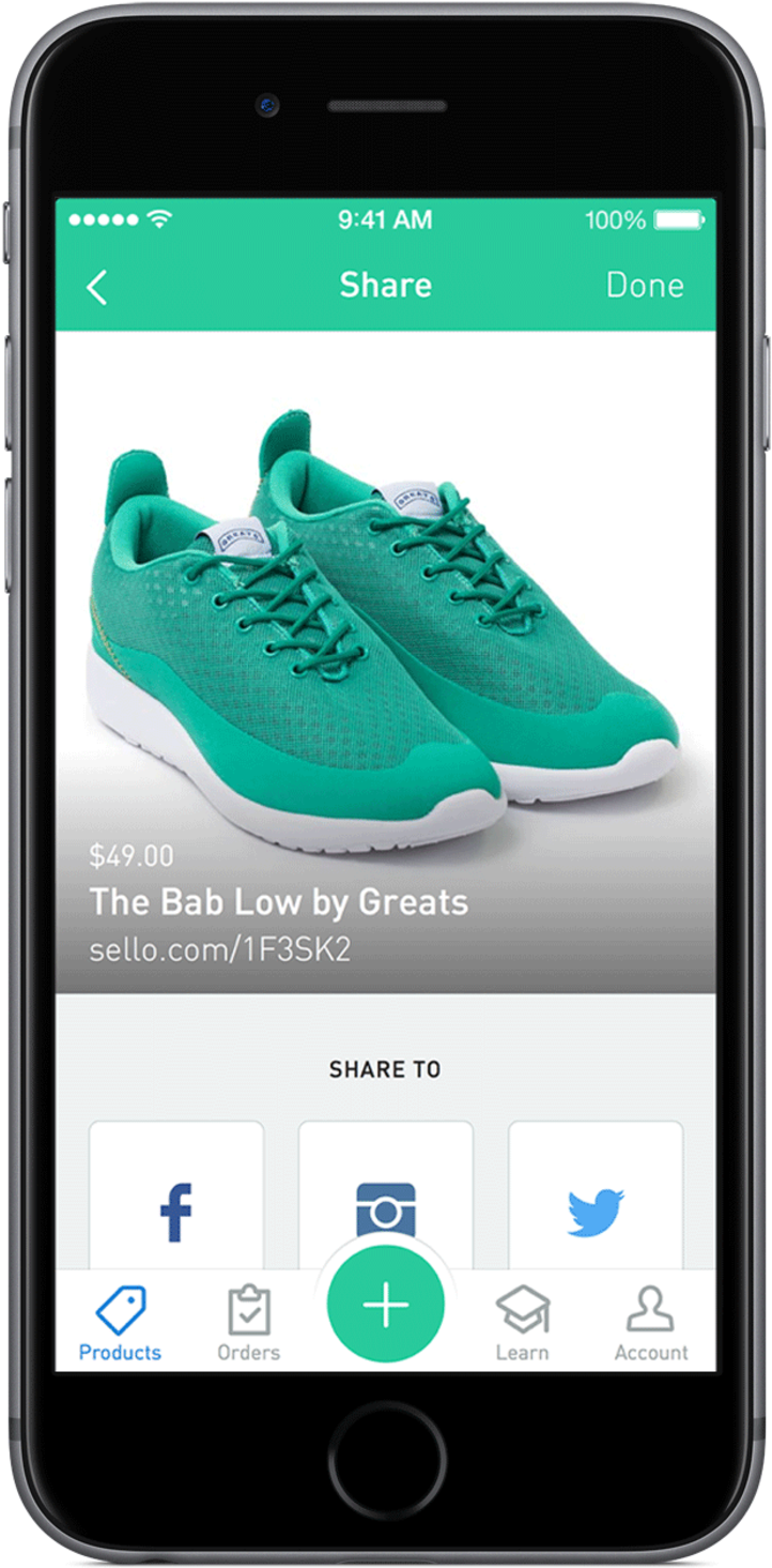 Relates To Shopify Launches An Instagram For Classified - Smartphone (1000x1750), Png Download