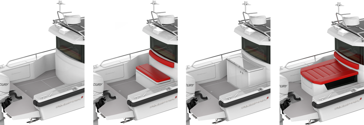 Ax28l Cabin My2018 Layout Alternative 425 Kb - Luxury Yacht (1160x399), Png Download