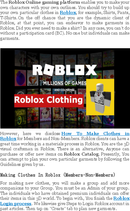 Roblox Clothing - Docx - Flyer (595x842), Png Download