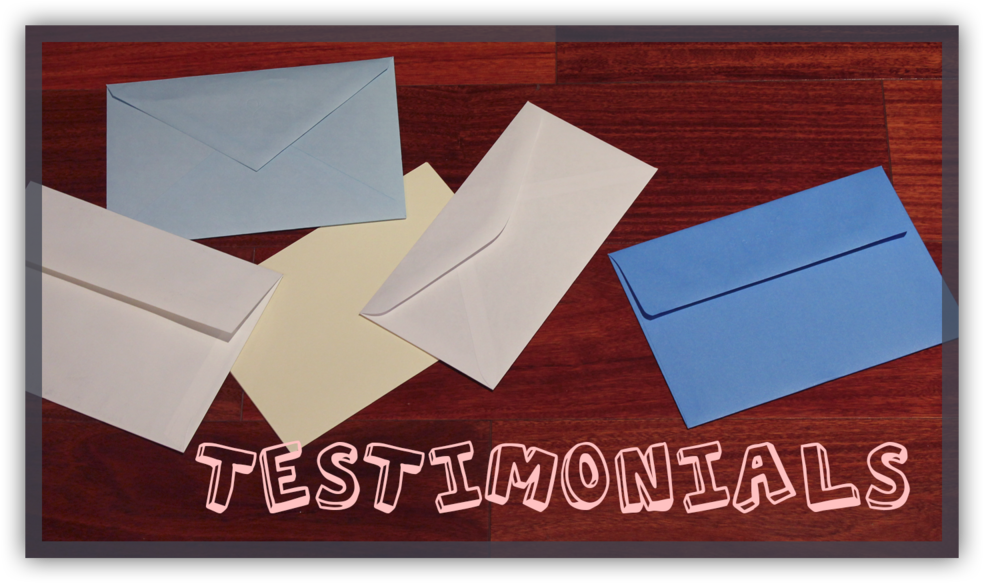 Testimonials - Envelope (1000x600), Png Download