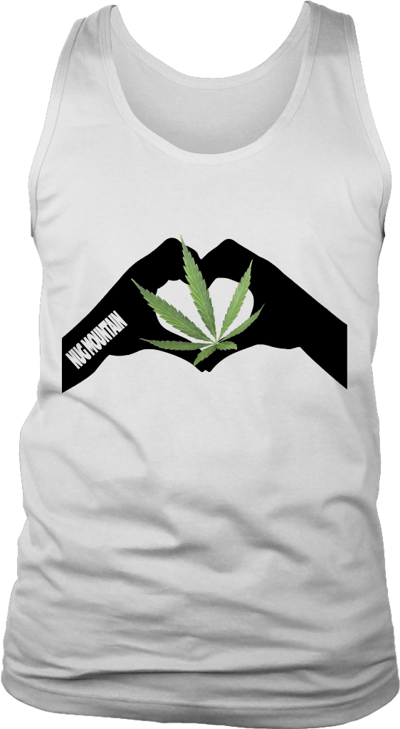 Heart Weed Men's Tank From Nug Mountain - Shirt (1024x1024), Png Download