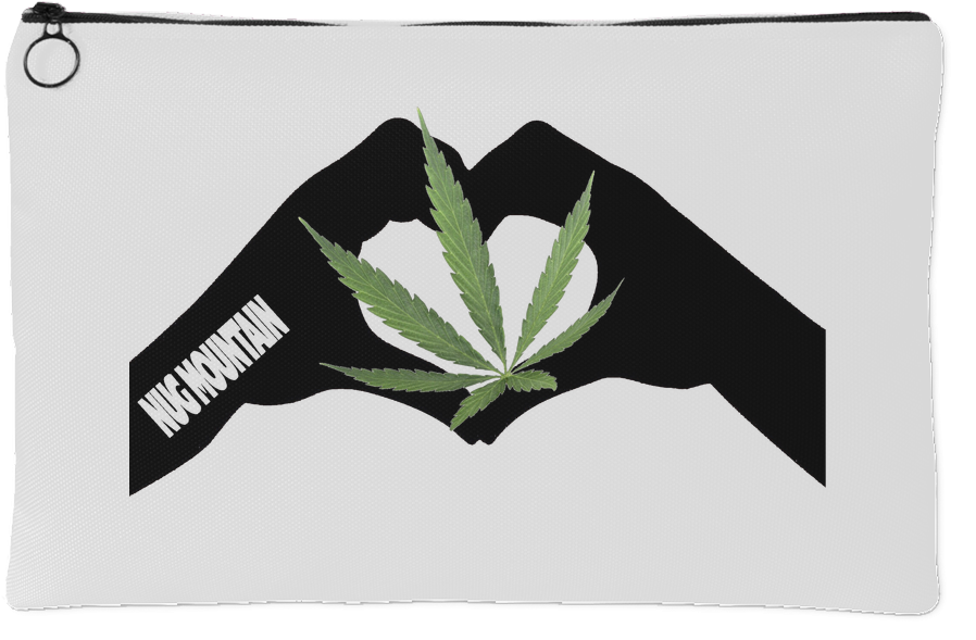 Heart Weed Accessory Pouch From Nug Mountain - Wallet (1024x1024), Png Download