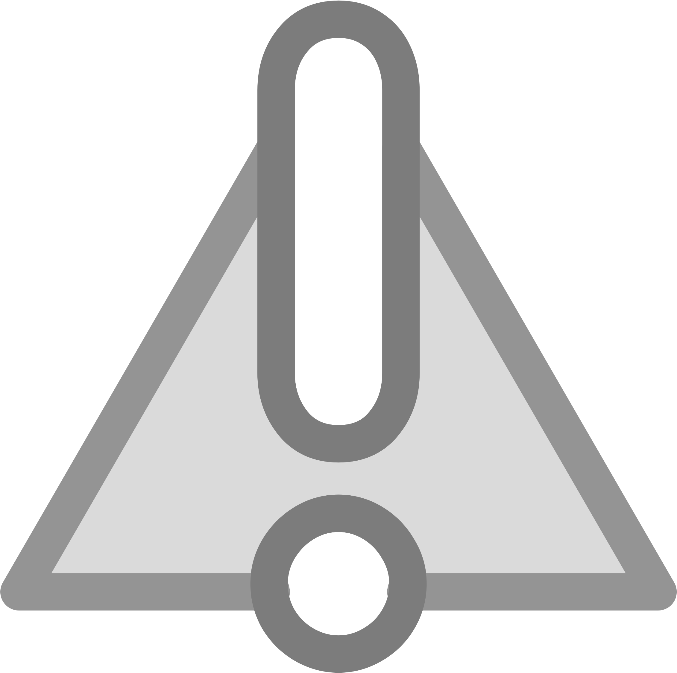 Big Image - Vector Advertencia (2400x2400), Png Download