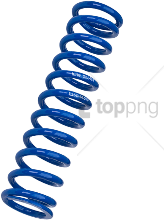 Free Png Spring Png Png Images Transparent - Coilover F 150 Eibach Blue Coil Springs (850x752), Png Download