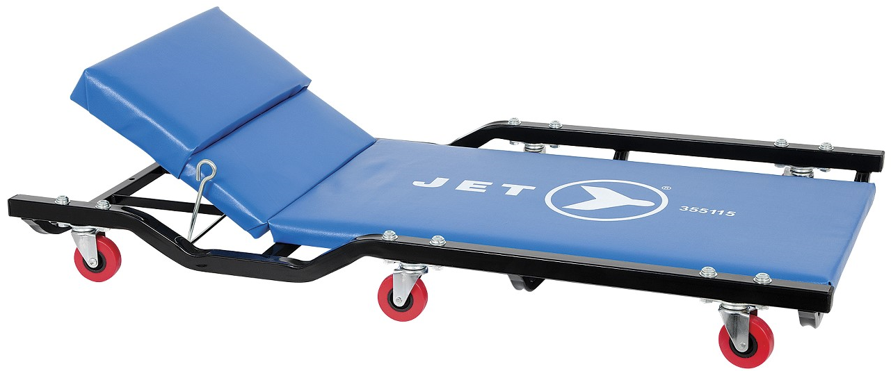 42" Adjustable Head Creeper - Sunlounger (1280x1280), Png Download