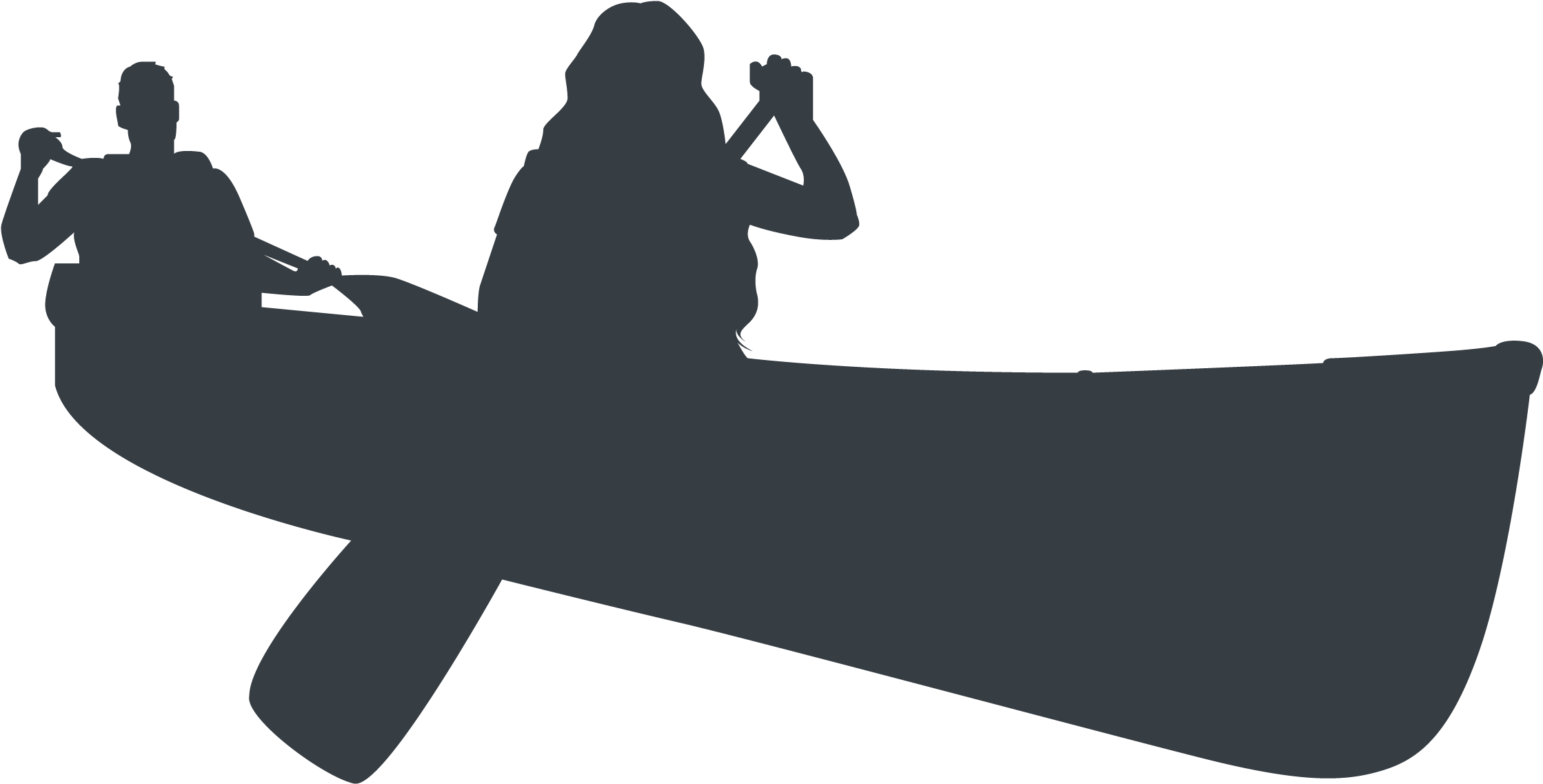 Athlete Silhouette - Silhouette (2271x2021), Png Download