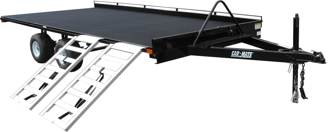 Atv - Carmate Atv Trailers (1079x429), Png Download