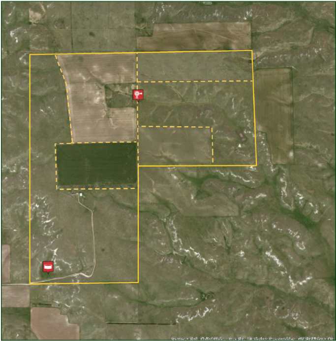 Sheridan County Farm And Grass- Rushville, Ne 69360, - Floor Plan (1170x738), Png Download