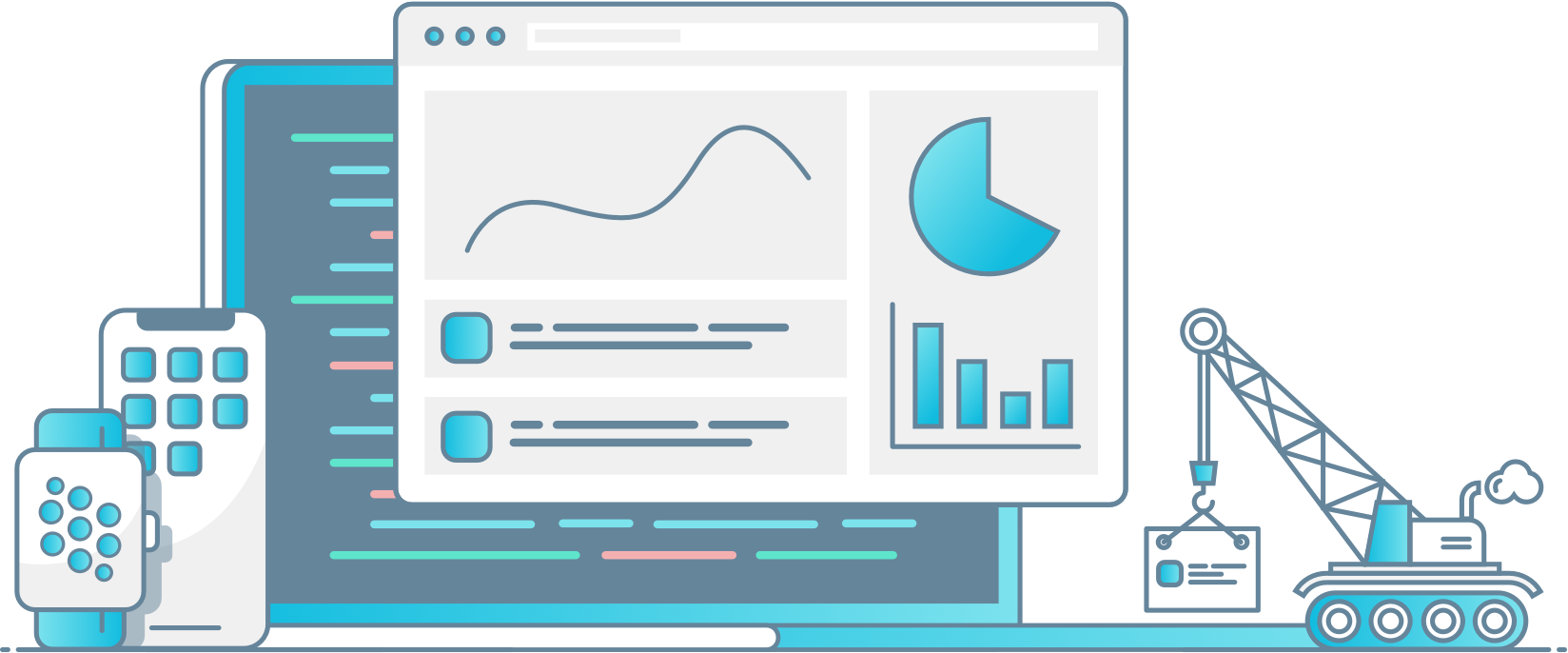 Software Systems And Online Applications For Purpose-driven - Diagram (1648x686), Png Download