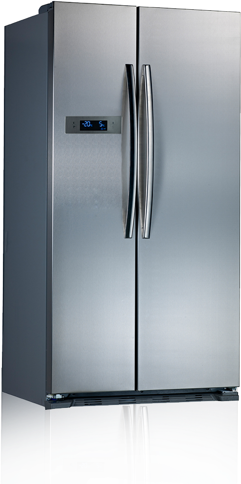 Zenet Side By Side Door Fridge - Midea Side By Side Refrigerator (1080x1080), Png Download