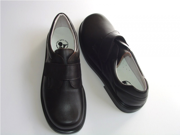 William Velcro School Shoe - Slip-on Shoe (750x750), Png Download