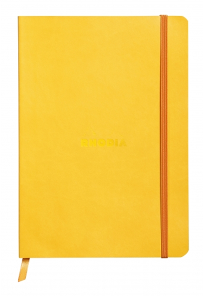Rhodia Soft Cover Rhodiarama Notebooks, 6 X 8 1/4 , - Yellow Notebook Png (600x600), Png Download