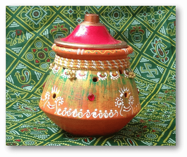 Let's Play Garba But What Is Garba And Garbo - Earthenware (648x544), Png Download
