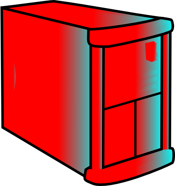 Small - Red Server (558x595), Png Download