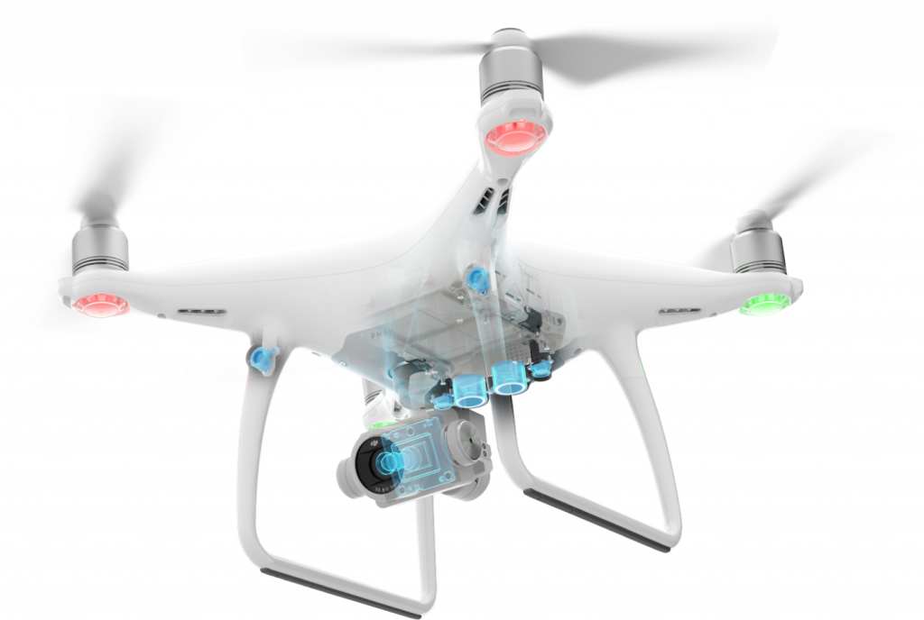 Dji Phantom 4 Advanced Announced At Dji Dronethusiast - Phantom 4 Pro (1024x688), Png Download