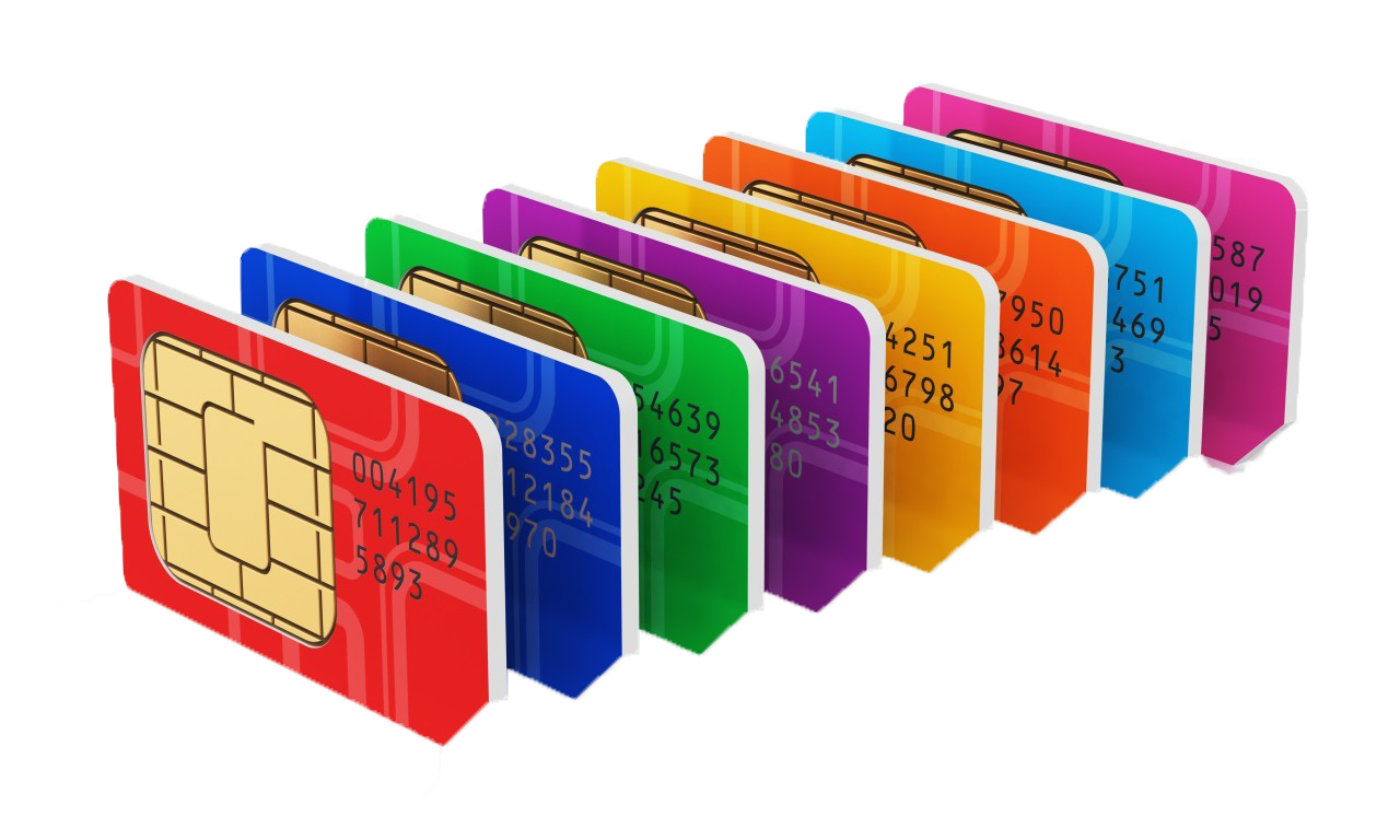 Sim Cards Png Image Download - Mobile Sim (1280x768), Png Download