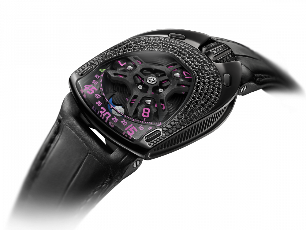 Gabarit Zoomvariations Ur106pink - Watch (1000x750), Png Download