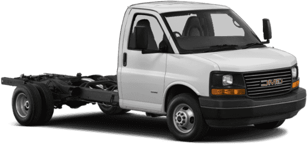New 2019 Gmc Savana Cutaway Work Van - Chevrolet (640x480), Png Download