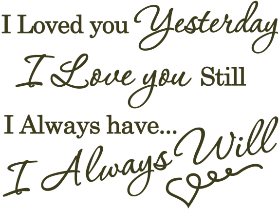 Wedding Collapsible Neoprene Can Insulator Side Imprint - You Yesterday I Love You (971x1295), Png Download