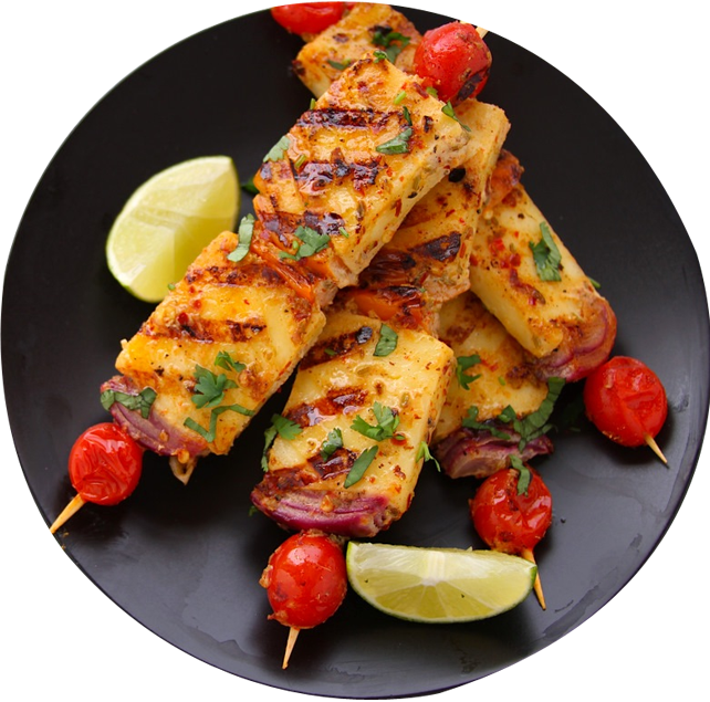 Featured Image - Paneer Tikka (642x635), Png Download