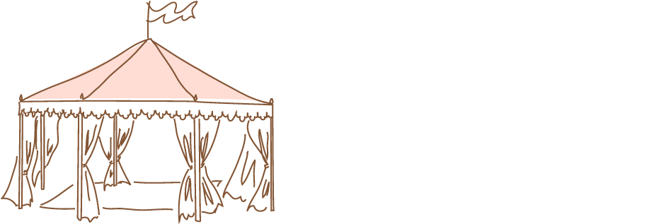 Wedding Venue & Tents - Illustration (969x347), Png Download