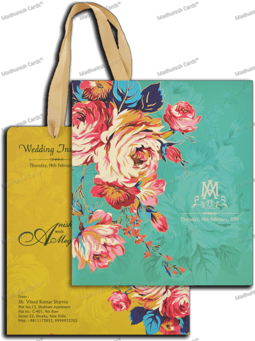 Hindu Wedding Cards - Chinese (524x700), Png Download