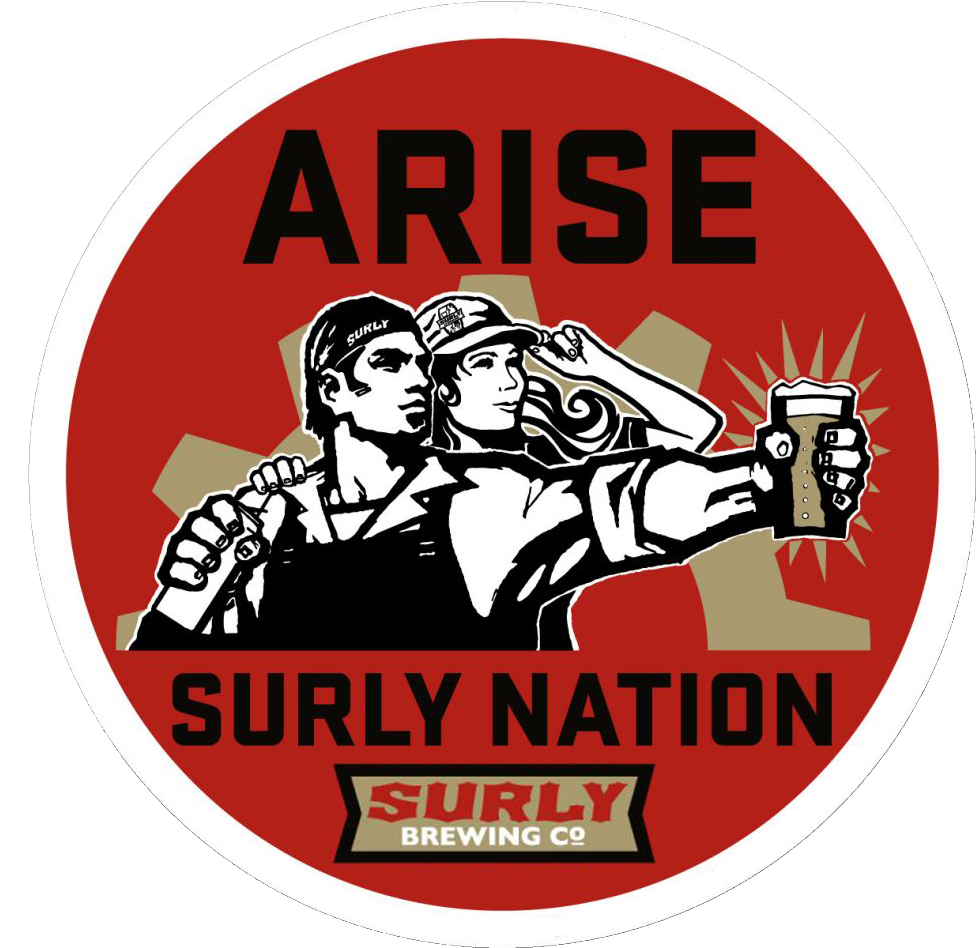 Zap Twin Cities' Tag Line, Bike Commuting Counts, Is - Surly Brewing (1018x1024), Png Download