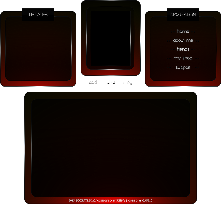 Plantillas De Imvu Png (1000x863), Png Download