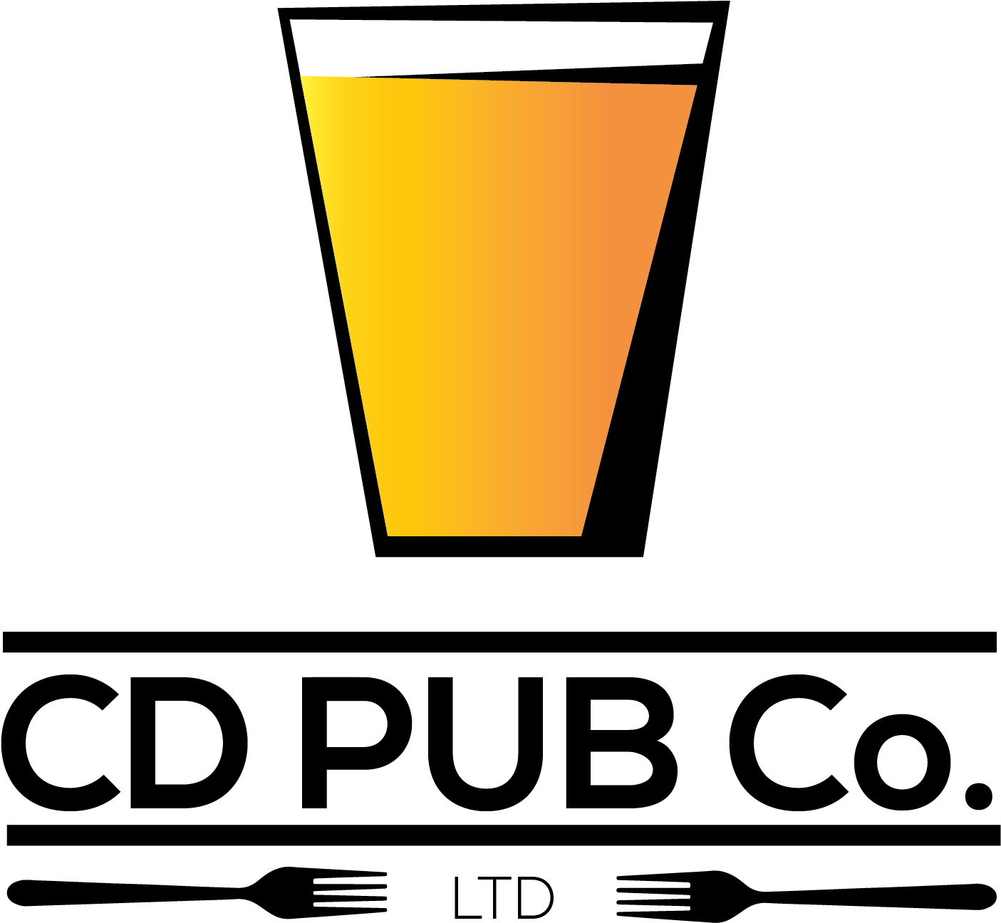 Logo Design By Avidausten For Cd Pub Co - Guinness (1415x1316), Png Download