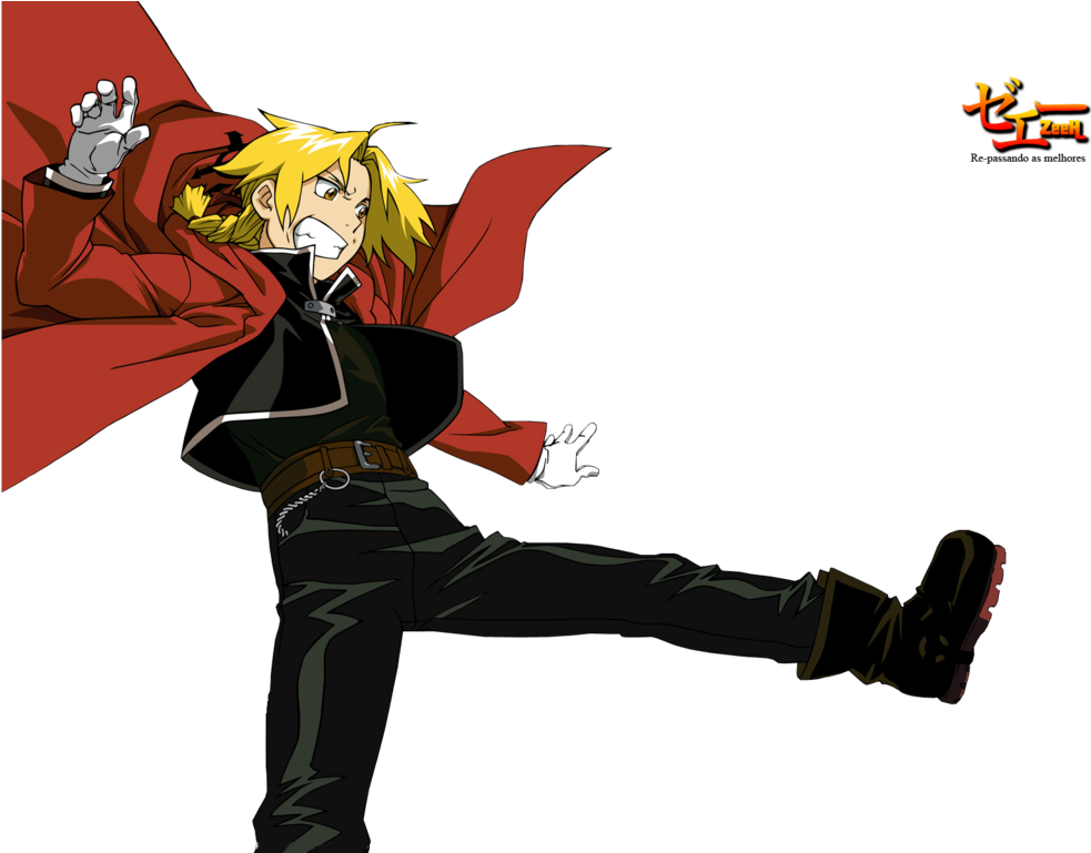 Edward Elric Photo Edwardelric7 - Full Body Edward Elric (1024x768), Png Download