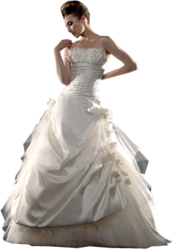 Robe De Mariée Png - Robe De Mariée Gitane (556x800), Png Download