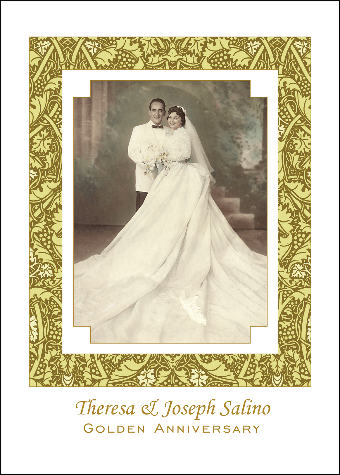 Cover Of 50th Wedding Anniversary Party Invitation - 50th Wedding Anniversary Invitations (1660x1660), Png Download