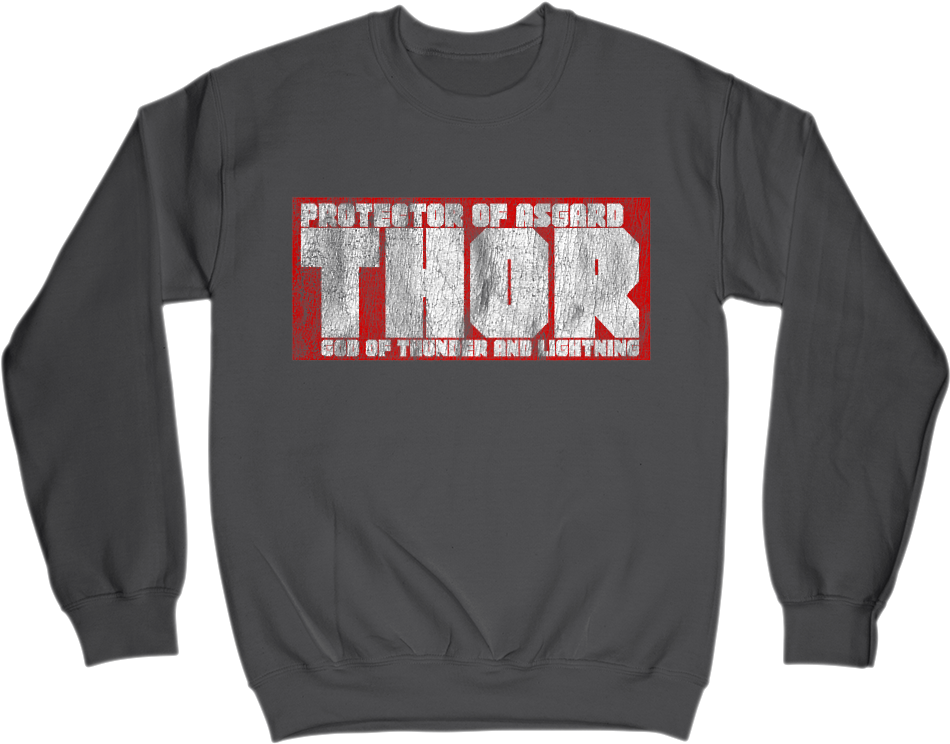 Thor Protector Of Asgard God Of Thunder And Lightning - Mf Doom Shirt (1000x1000), Png Download