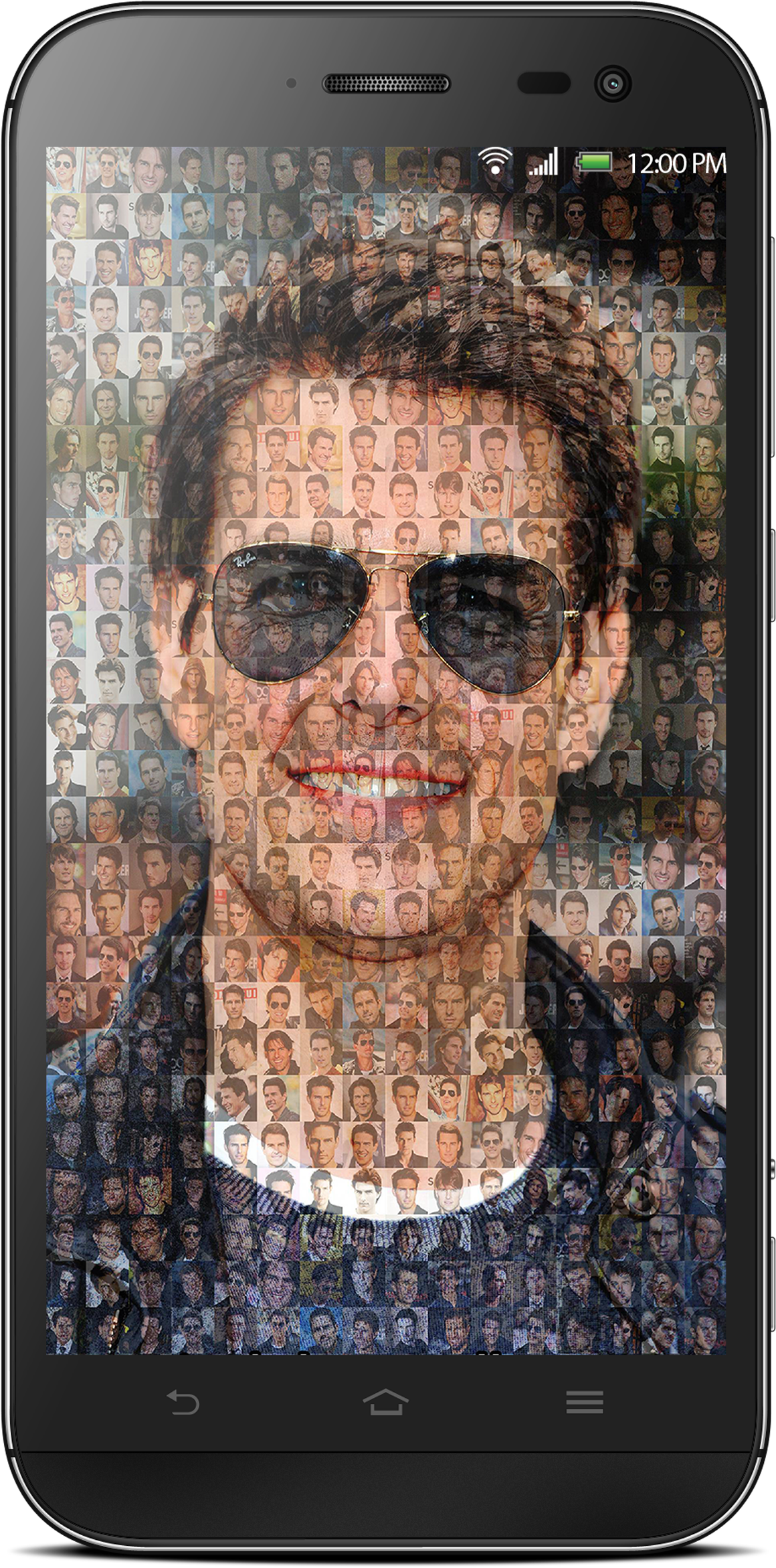 We Will Send You The Completed Pixel Photo Collage - Smartphone (1370x2706), Png Download
