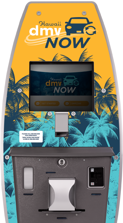 Hawaii Dmv Now Kiosk - Electronics (416x755), Png Download