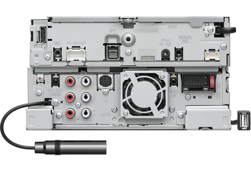 Kenwood Dnx715wdab - Kenwood Dnx4230dab (1020x700), Png Download